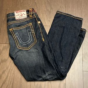 True Religion Jeans (orange stitching)